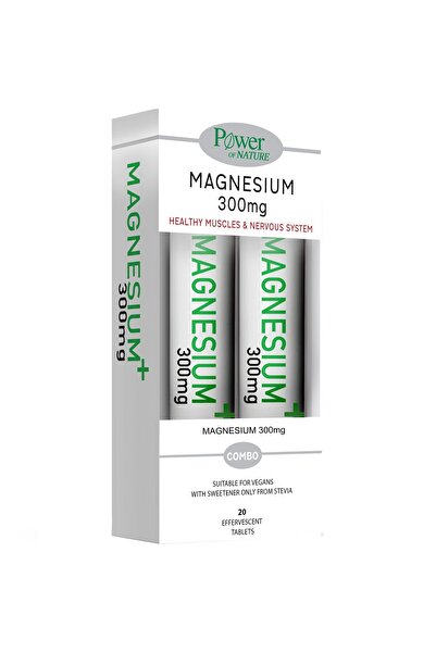 Power Health Power of Nature Promo Magnesium 300mg, 2x20eff.tabs, 1σετ