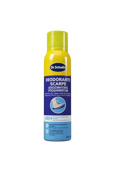 Scholl DR Αποσμητικό Σπρέι Υποδημάτων για 48ωρη Προστασία, 150ml