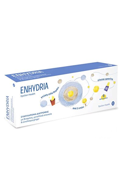 Epsilon Health Enhydria με Γεύση Cola-Λεμονι 6 φακελίσκοι των 15ml