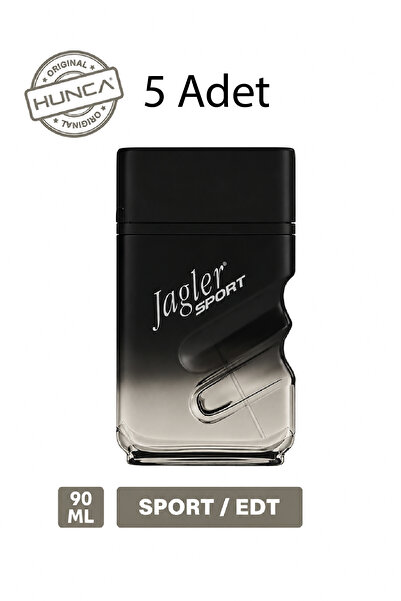 Jagler Sport Erkek Edt Parfüm 90 ml 5 Adet