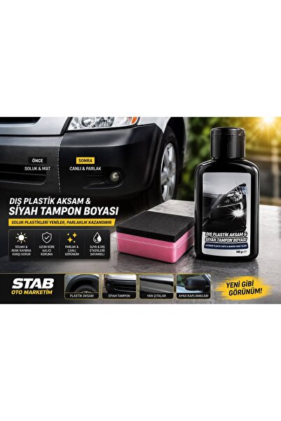 stab audio system DIŞ PLASTİK AKSAM VE SİYAH TAMPON BOYASI