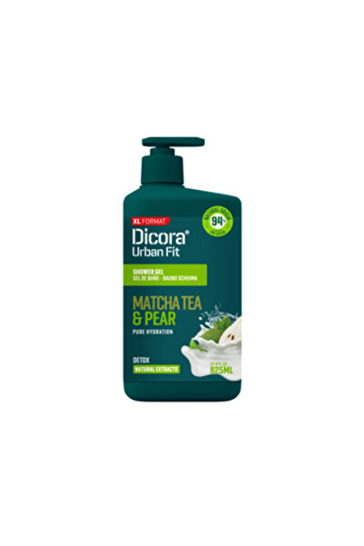 Generic Brand Gel de duș DETOX GEL CEAI MATCHA ȘI PARĂ 825 ML