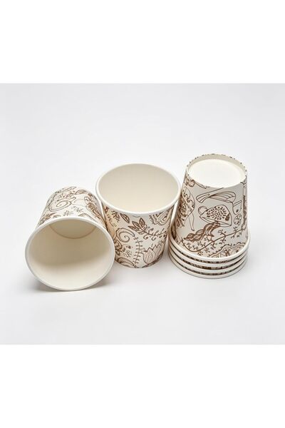 OKAI Premium Paper Coffee Cups 2.50oz - 90 Cups: Ideal for Arabic, Turkish Co...