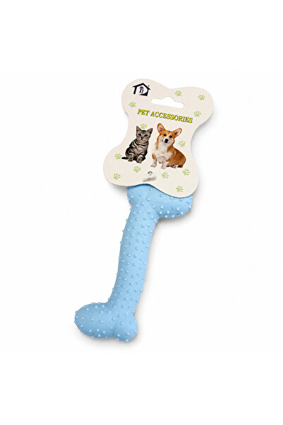 Pet Products Текстурирана костна играчка за куче, синя