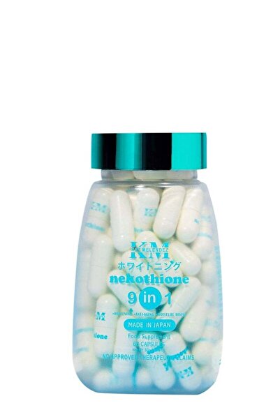 Top Choice K & M Nekothione 9 In 1 Whitening 500Mg - 60 Capsules