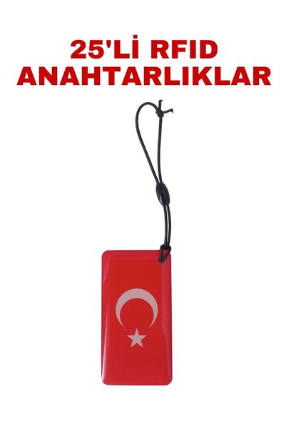 SARKEY SR-604 B Yazılabilir ve Kopyalanabilir RFID Proximity Anahtarlık 125 K...