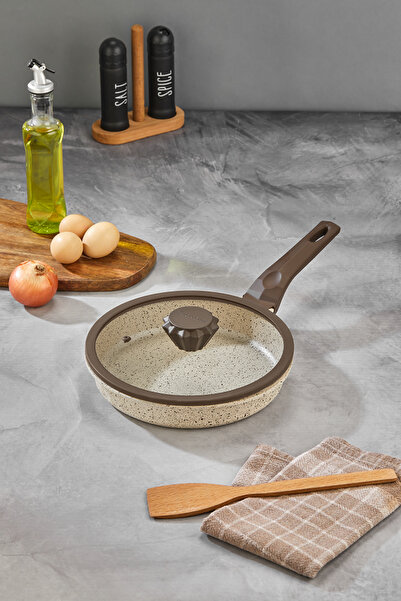 Cosiness Granite Cast Iron Pan with Lid 20 Cm.