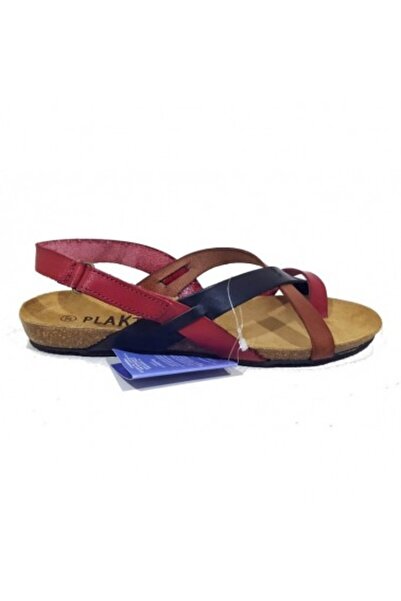 PLAKTON 575126 VAQUETA ROJO CUERO NEGRO