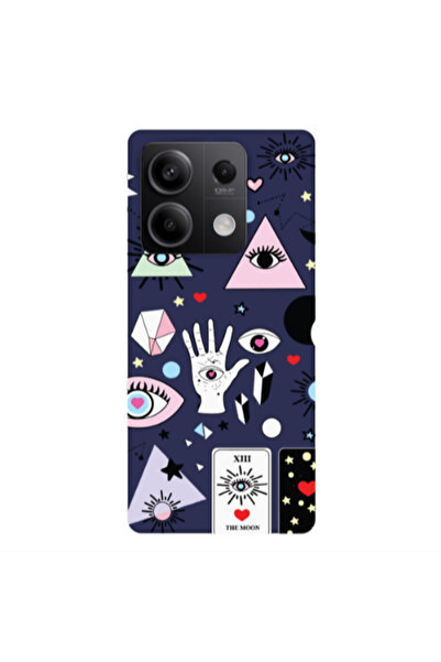Other Xiaomi Redmi Note 13Pro 5G Pyramid eyes Dark blue Colored Silicone TPU ...