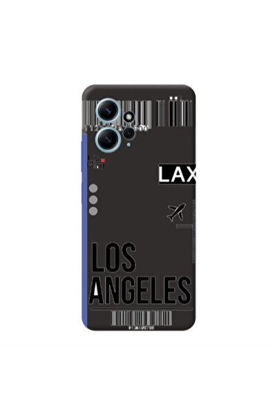 Other Xiaomi Redmi Note 12 4G Los angeles Black Colored Silicone TPU Θήκη