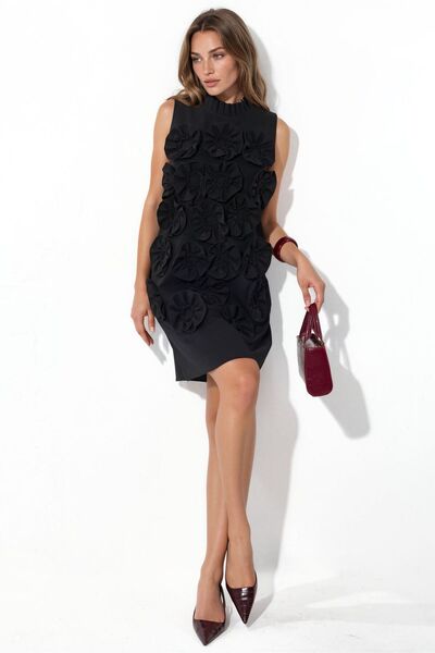 Hiccup Msn Embroidered Sleeveless Mini Dress