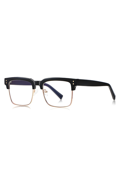 Techsuit computer glasses, 2205, blue light protection, Square, women, black