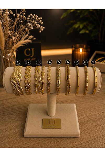 CHERİE ✨ CJ Jewelry – Aura Gold Bileklik Koleksiyonu