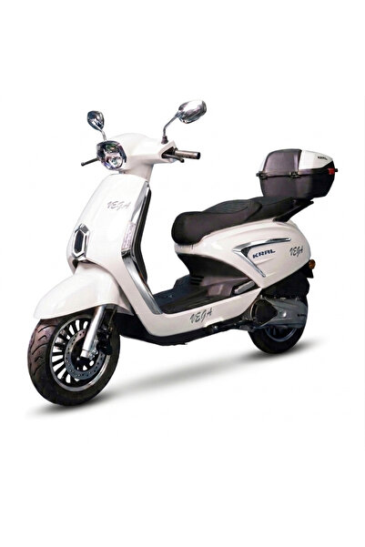 Kral Motor Kral VEGA-125 Scooter Motosiklet Beyaz - MondiMotor