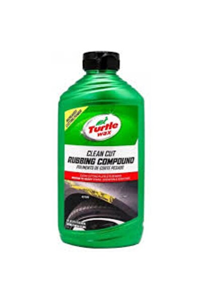 Turtle Wax Premium Clean Cut Rubbing Compound 532ml - Car Polish, Scratch Rem...