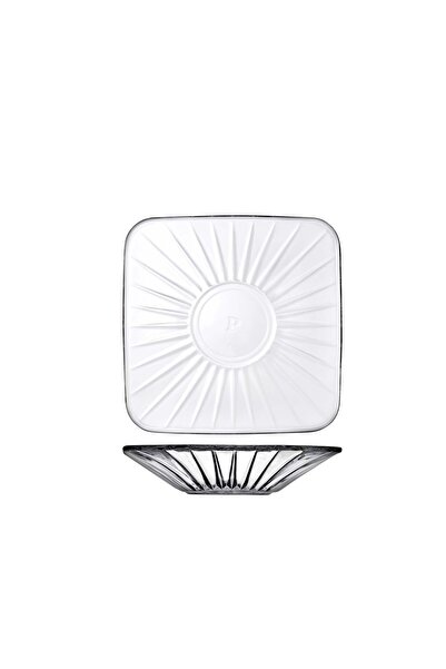 Paşabahçe Square Tea Plate, Tea Plate, 1 Piece