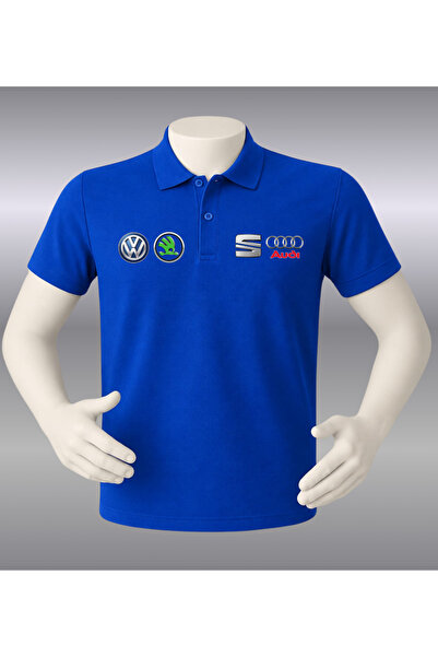dafri Wag Printed Polo Collar Cotton Custom T-Shirt