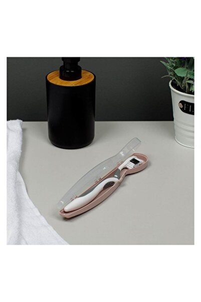 OEM Husa Perie de Dinti de Voiaj din Plastic Nude 20.5cm – protecție igienică...