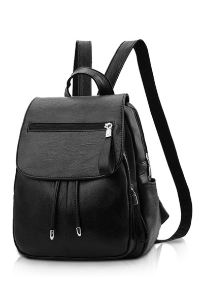 ROXXANI γυναικεία τσάντα πλάτης LBAG-0018, μαύρη