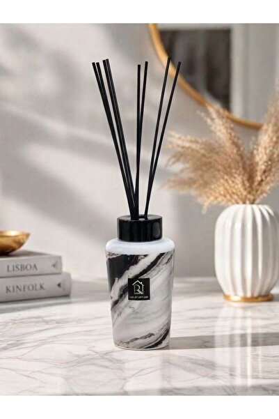 sahal aloula Luxury Aroma Reed Diffuser - Black Marble Design Home Fragrance ...