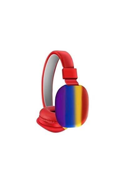 Tradesor Ασύρματα ακουστικά - Headphones - AH-806B - 888067 - Red