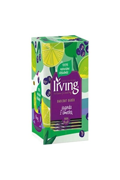 Irving Ceai Fructe Afine si Lime 20 plic x 1.5g