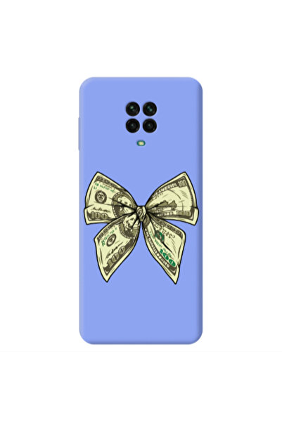 Other Xiaomi Redmi Note 9 Pro Bowtie Dollars Light Purple Colored Silicone TP...