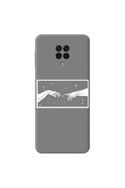 Other Xiaomi Redmi Note 9 Pro Touch Grey Colored Silicone TPU Θήκη
