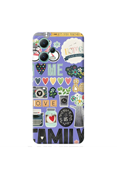 Other Xiaomi Redmi Note 12 Pro 5G Family love home Purple Colored Silicone TP...