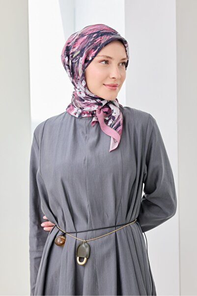 Silk Home Velora Scarf Watercolor Flower Dried Rose