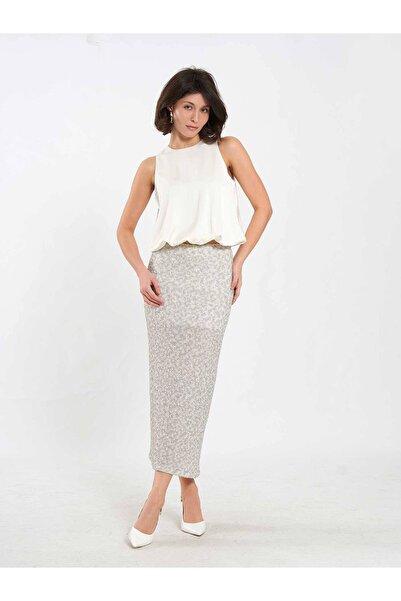 ZEVİORA MODA Payet etek