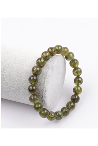 best bioenerji taş terapi Zebercet (Peridot) Natural Stone Bracelet – Certifi...