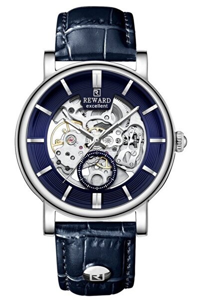 Reward Rd334021M Automatic Men's Wristwatch with Leather Strap