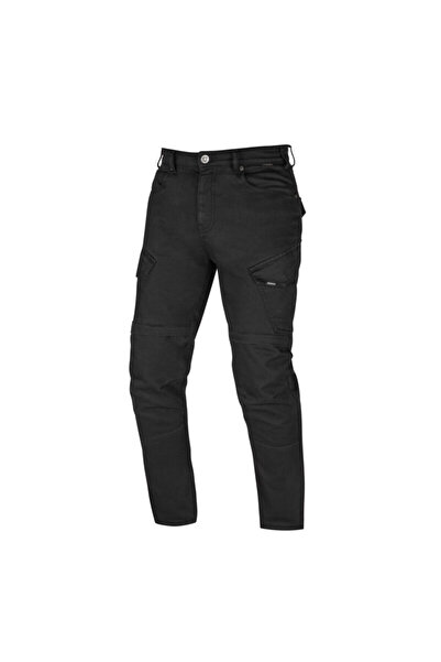 Squadron Motosiklet Kot Pantolonu Siyah