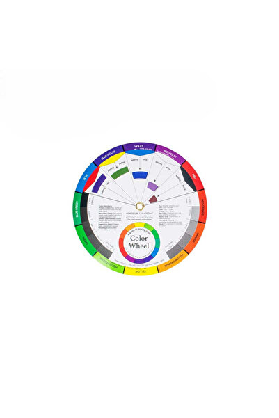 Alayjah , Color Wheel Guide & Testing Tool, 1-Piece , Ideal for Mixing, Nail ...