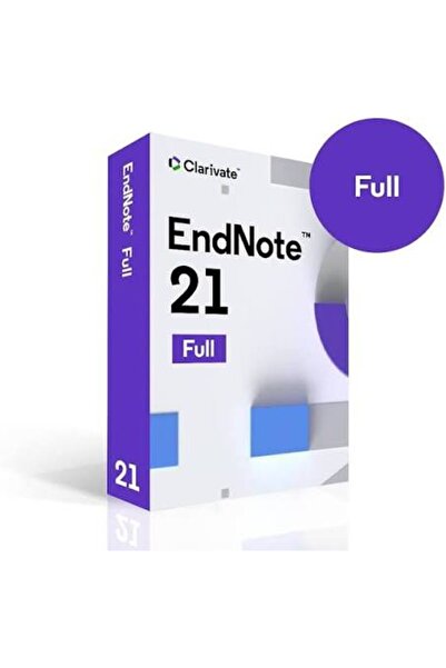 EndNote 21 (Win/MAC) - 2 Cihaz Süresiz Dijital Key
