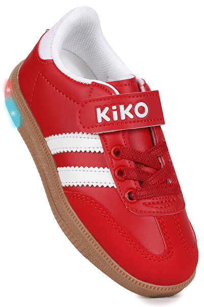 Kiko Kids Renis Günlük Cırtlı Işıklı Kız Çocuk Spor Ayakkabı