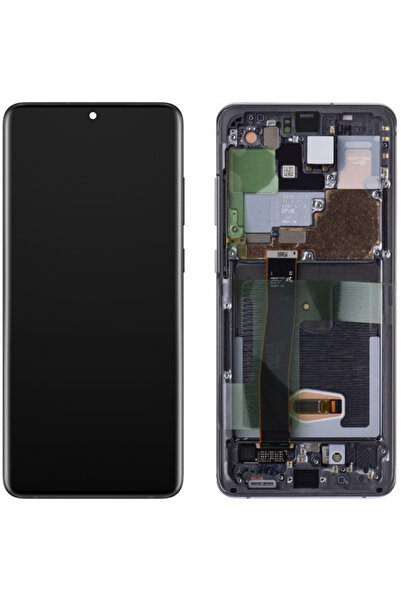 Samsung Οθόνη με οθόνη αφής Galaxy S20 Ultra 5G G988/ S20 Ultra G988, με πλαί...