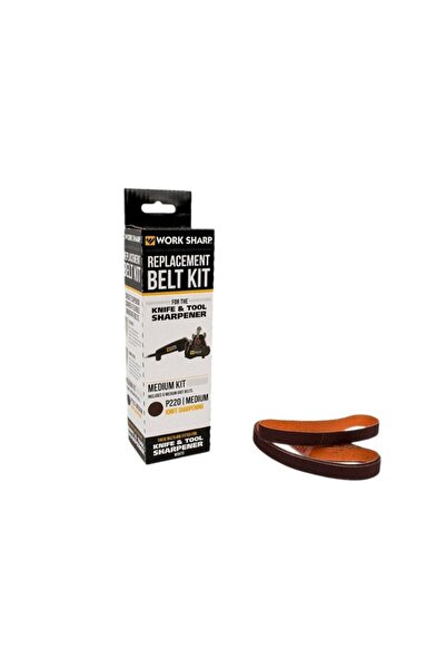 Work Sharp Set 6 curele ascutitor electric, Work Shop, Metal, Portocaliu
