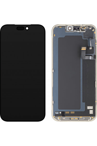 Apple Οθόνη με οθόνη αφής για iPhone 17 Pro Max, με πλαίσιο, Μαύρο, Swap 661-...