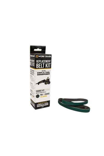 Work Sharp Set 6 curele ascutitor electric, Work Shop, Metal, Verde inchis