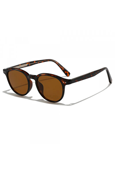 Techsuit Unisex Sunglasses 99046, Brown Print