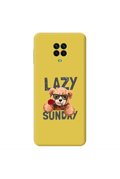 Other Xiaomi Redmi Note 9 Pro Lazy sunday Yellow Colored Silicone TPU Θήκη