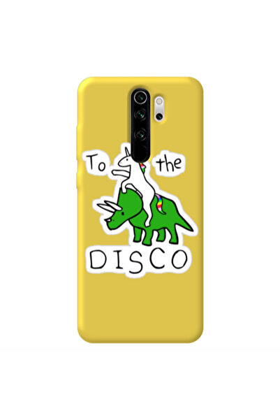 Other Xiaomi Redmi Note 8 Pro To the disco Yellow Colored Silicone TPU Θήκη