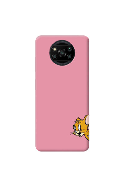 Other Xiaomi Poco X3 /X3 Pro Jerry 2 Pink Colored Silicone TPU Θήκη