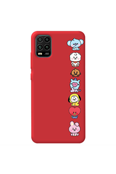Other Xiaomi Mi 10 Lite Lovely animals Red Colored Silicone TPU Θήκη
