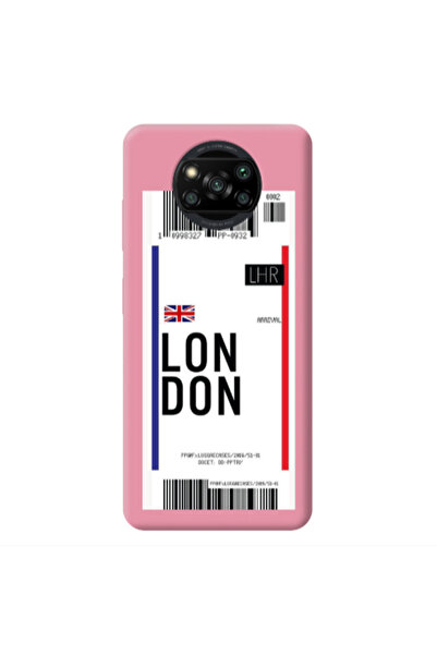 Other Xiaomi Poco X3 /X3 Pro London Arrival Pink Colored Silicone TPU Θήκη