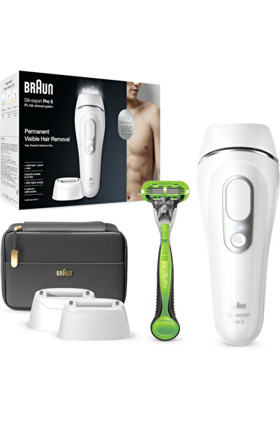Braun IPL Епилатор Автоматичен и непрекъснат със сензор Skin Pro 2.0, 400 000...