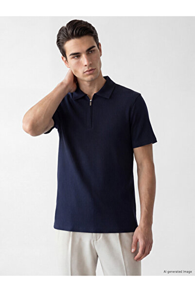 LC Waikiki Esvab • Modern & Distinctive Devrik Roba Collar Men's T-Shirt