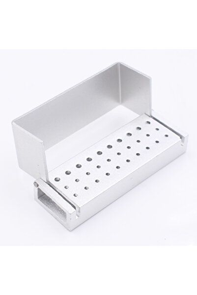 Choice5 sliver Autoclavable Aluminium Dental Burr Sterilizer Case 30 Holes St...